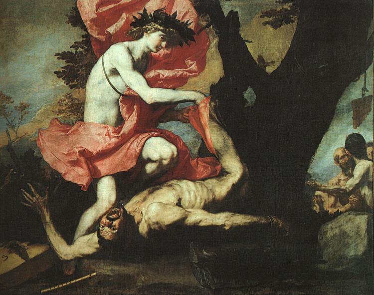 Jusepe de Ribera The Flaying of Marsyas oil painting picture